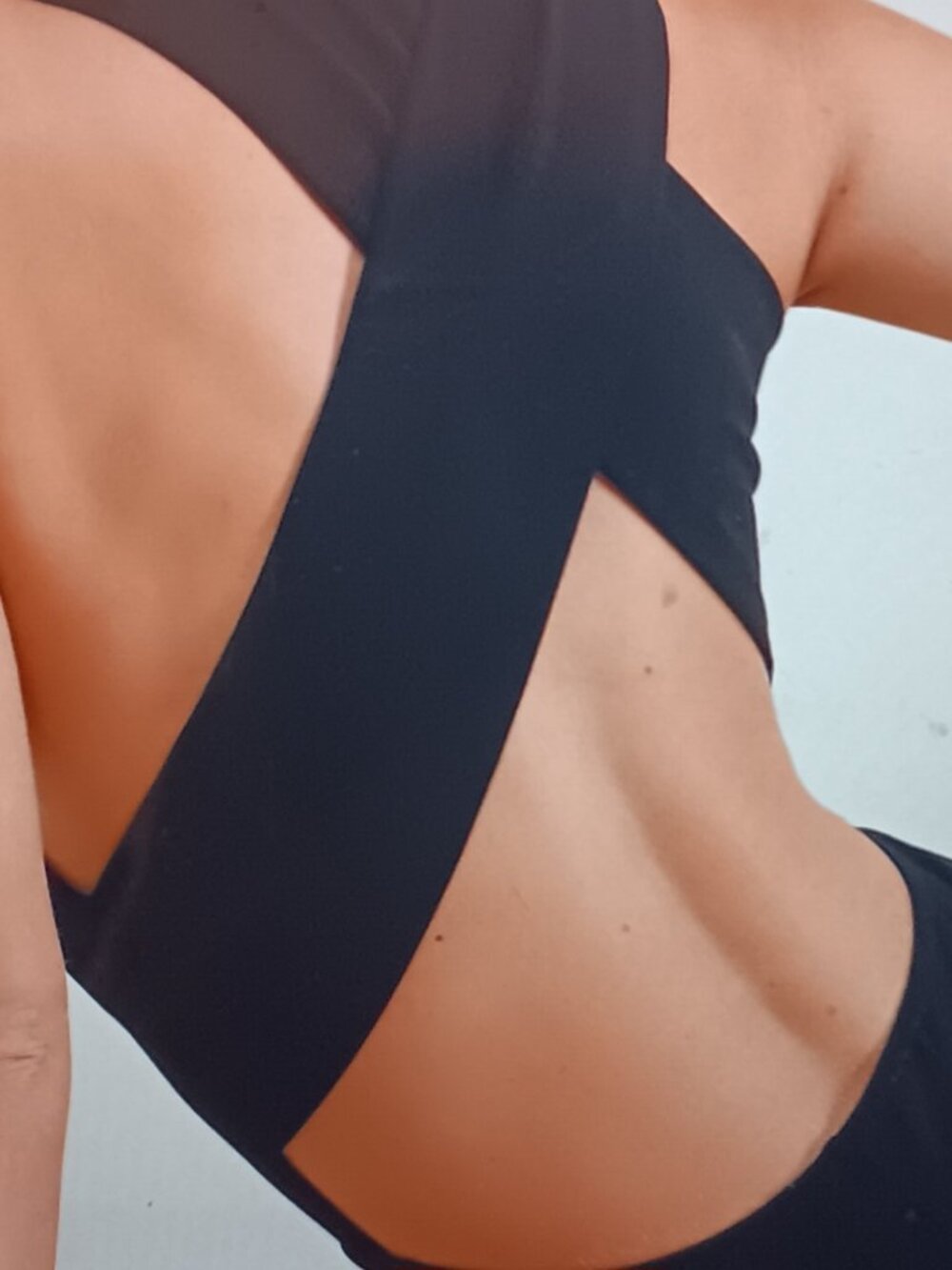 Black Backless Jumpsuit
